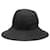 Hermès Chapeau bob en coton Hermes noir taille 58  ref.1389997