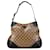 Brown Gucci GG Crystal Hobo Leather  ref.1390005