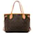 Brown Louis Vuitton Monogram Neverfull PM Tote Bag Leather  ref.1390006