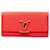 Portefeuille Louis Vuitton Taurillon Capucines rouge Cuir  ref.1390009