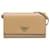 Tan Prada Saffiano Wallet on Strap Crossbody Bag Camel Leather  ref.1390032
