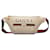 Cream Gucci Leather Logo Belt Bag  ref.1390038