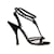 Black Bottega Veneta Strappy Heeled Sandals Size 39 Suede  ref.1390056