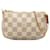 Bolsa de ombro Louis Vuitton Damier Azur Mini Pochette Accessoires Bege Lona  ref.1390061