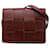 Red Bottega Veneta Maxi Intrecciato Mini Cassette Crossbody Leather  ref.1390073