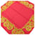 Bufanda de seda roja Chanel CC Bufandas  ref.1390100