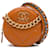 Tan Chanel Lambskin 19 Round Clutch with Chain Satchel Camel Leather  ref.1390112
