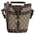 Braune Gucci GG Supreme Mini-Huttasche Leder  ref.1390114
