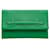 Hermès Pochette Hermes Evercolor Pliplat verde Pelle  ref.1390118