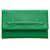 Green Hermès Evercolor Pliplat Clutch Leather  ref.1390118