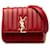 Red Saint Laurent Medium Vicky Crossbody Bag Leather  ref.1390126