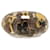 Brauner Louis Vuitton-Ring mit Einschluss von Harzkristallen  ref.1390141