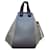 Bolso satchel tipo hamaca mediano de piel tricolor gris LOEWE Cuero  ref.1390144