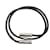 Bracelet Hermès Tournis Tresse Noir Cuir  ref.1390147