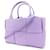 Sac cabas violet Bottega Veneta Mini Arco Cuir  ref.1390160
