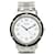 Silver Hermès Quartz Stainless Steel Clipper Watch Silvery  ref.1390162