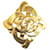 Gold Chanel CC Brooch Golden Gold-plated  ref.1390169