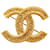 Gold Chanel CC Brooch Golden Metal  ref.1390180