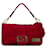 Rote Fendi Porter Yoshida Baguette-Umhängetasche aus Nylon Leinwand  ref.1390200