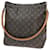 Louis Vuitton Looping GM Brown Cloth  ref.1390277