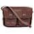 Emanuel Ungaro Ungaro Vintage Brown Leather Double Pocket Messenger Bag  ref.1390283