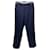 Pantalon COS T.FR 36 Polyester Bleu Marine  ref.1390297