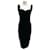 VICTORIA BECKHAM  Dresses T.FR 36 Viscose Black  ref.1390361