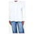 Autre Marque White linen shirt - size M  ref.1390386