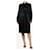 Loewe Robe chemise midi en satin noir - taille UK 12 Triacétate  ref.1390387
