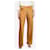Vince Orange satin trousers - size S Polyester  ref.1390395