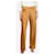 Vince Pantalón raso naranja - talla S Poliéster  ref.1390395