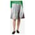 Marni Grey pleated midi skirt - size UK 8 Cotton  ref.1390398