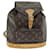 Louis Vuitton Montsouris MM Brown Cloth  ref.1390660