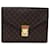 Louis Vuitton Porte document senateur Black Cloth  ref.1390690