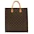 Louis Vuitton Sac plat Brown Cloth  ref.1390840