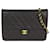 Chanel Matelassé Black Leather  ref.1390868