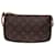 Louis Vuitton Pochette Accessoire Brown Cloth  ref.1390875