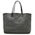 Goyard Black Goyardine Saint Louis PM Leather Cloth Pony-style calfskin Cloth  ref.1390958