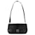 Salvatore Ferragamo Ferragamo Black Gancini Embossed Leather Shoulder Bag Pony-style calfskin  ref.1390994