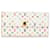 Louis Vuitton White Monogram Multicolore Sarah Long Wallet Cloth  ref.1391001