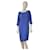 Diane Von Furstenberg Dresses Blue Silk  ref.1391009