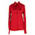 Dolce & Gabbana Camisa Roja Seda  ref.1391018