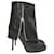 Giuseppe Zanotti Fold-Over Zipper Boots in Black Leather  ref.1391025