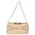 Jimmy Choo Chain Strap Shoulder Bag in Beige Leather  ref.1391027