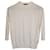 Loro Piana Piuma Sweater in White Cashmere Cream Wool  ref.1391028