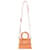 Jacquemus Le Chiquito Noeud Tasche aus orangefarbenem Leder  ref.1391030