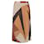Ba&sh Donie Pleated Graphic Midi Skirt in Multicolor Polyester  ref.1391031