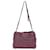 Burberry Medium Banner Tote Bag in Purple Leather and House Check Canvas  Pony-style calfskin  ref.1391036