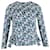 Diane von Furstenberg Blusa con vuelo Galia en seda azul Azul claro  ref.1391046