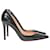 Christian Louboutin Fledermauspumps aus schwarzem Lackleder  ref.1391084